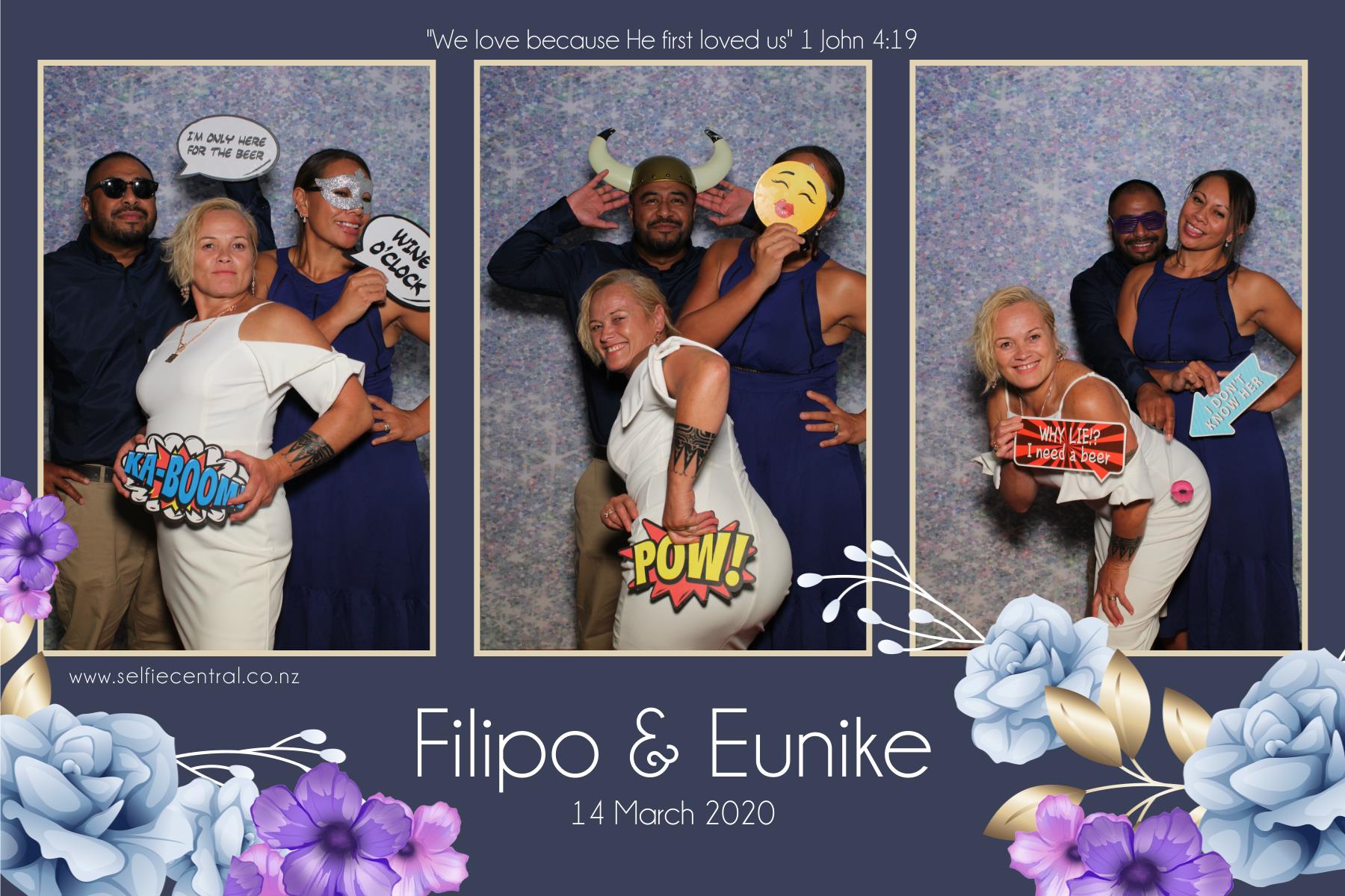 Filipo and Eunike's Wedding | View more photos from the event at gallery.photobooth.co.nz/u/SelfieCentral/Filipo-and-Eunikes-Wedding